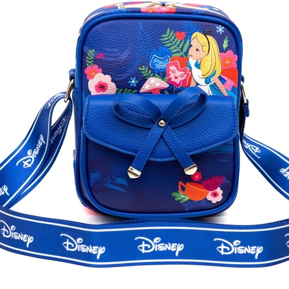 Disney Handbags - NWT WONDAPOP Disney ALICE IN WONDERLAND Blue Crossbody Bag